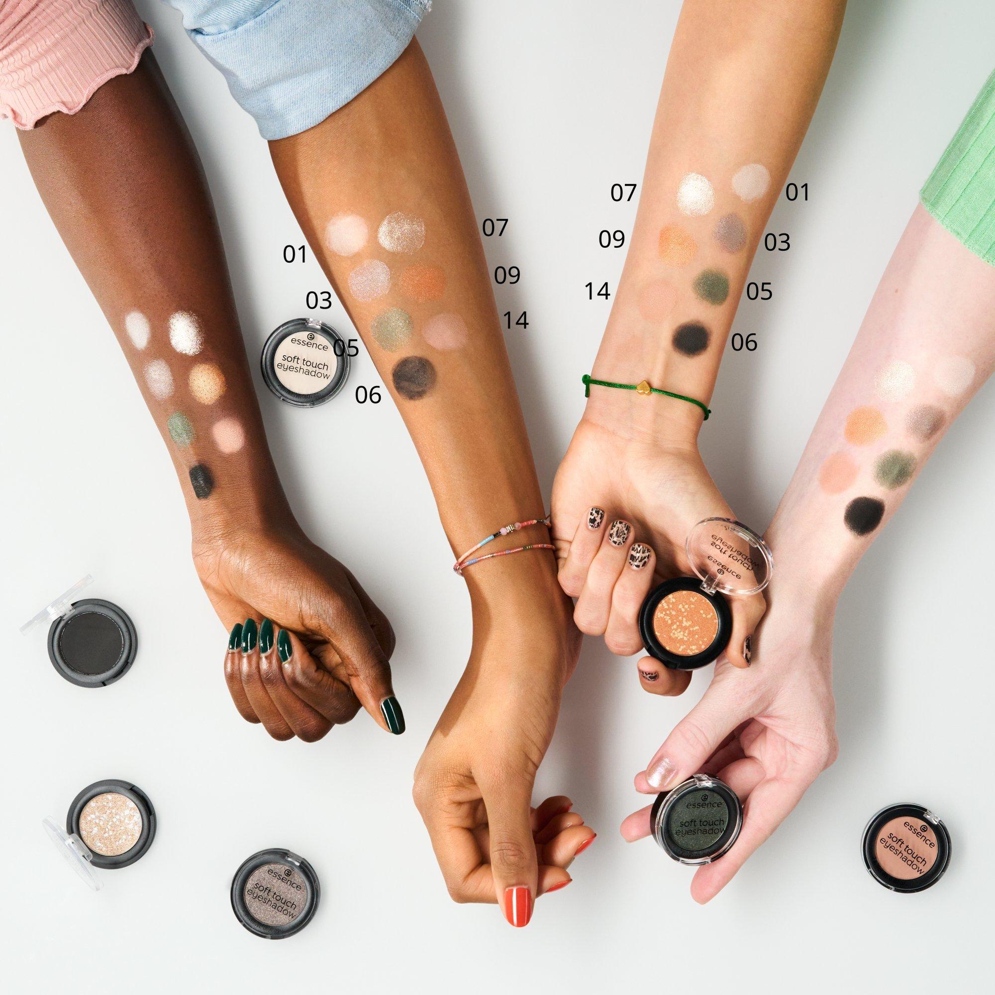 soft touch eyeshadow fard à paupières ultra-doux