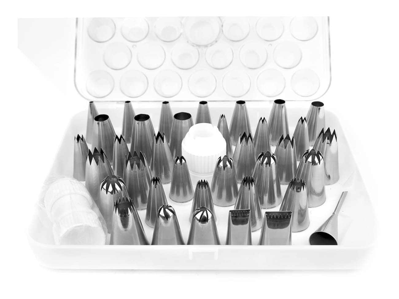Douilles pâtisserie (x 36) - inox - Mallard Ferrière