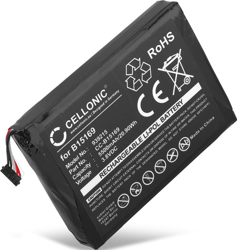 Ring Video Doorbell 1 Accu Batterij 5500mAh van CELLONIC