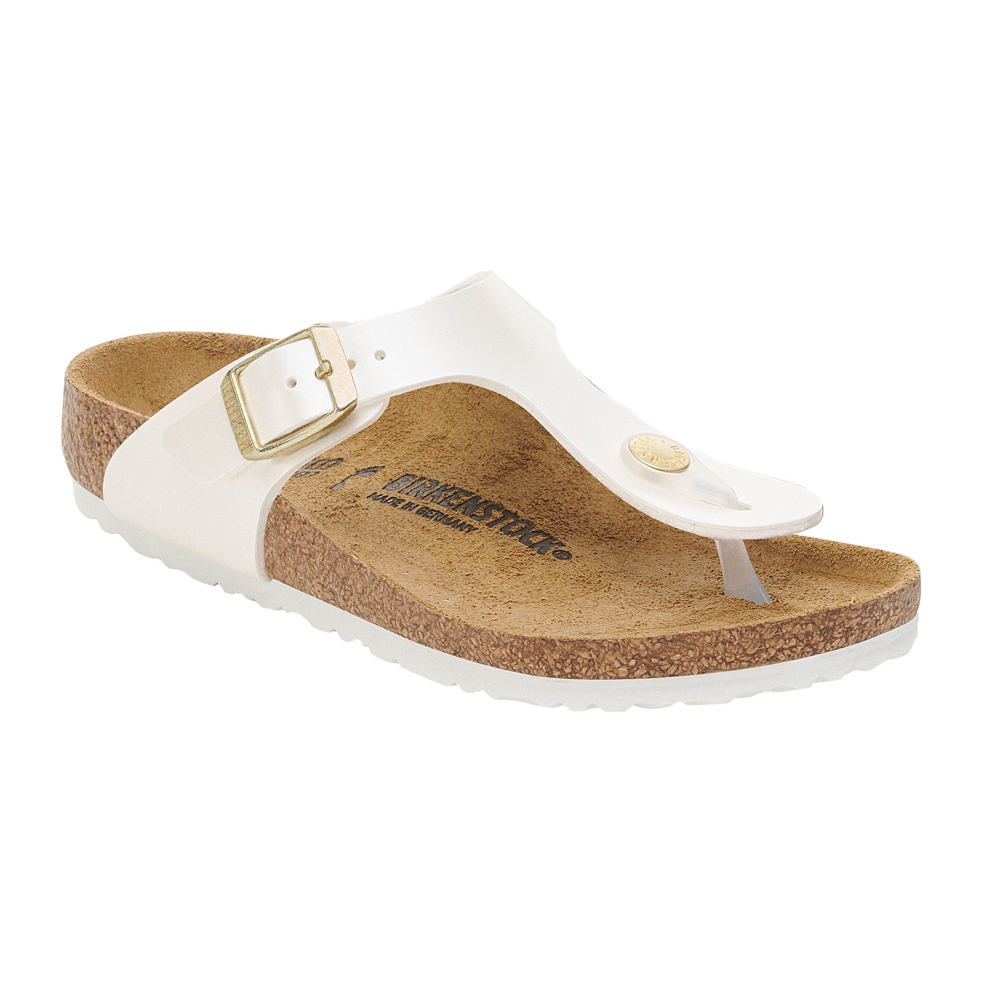 Birkenstock Gizeh Birko-Flor Sandale Kinder electric metallic pearl