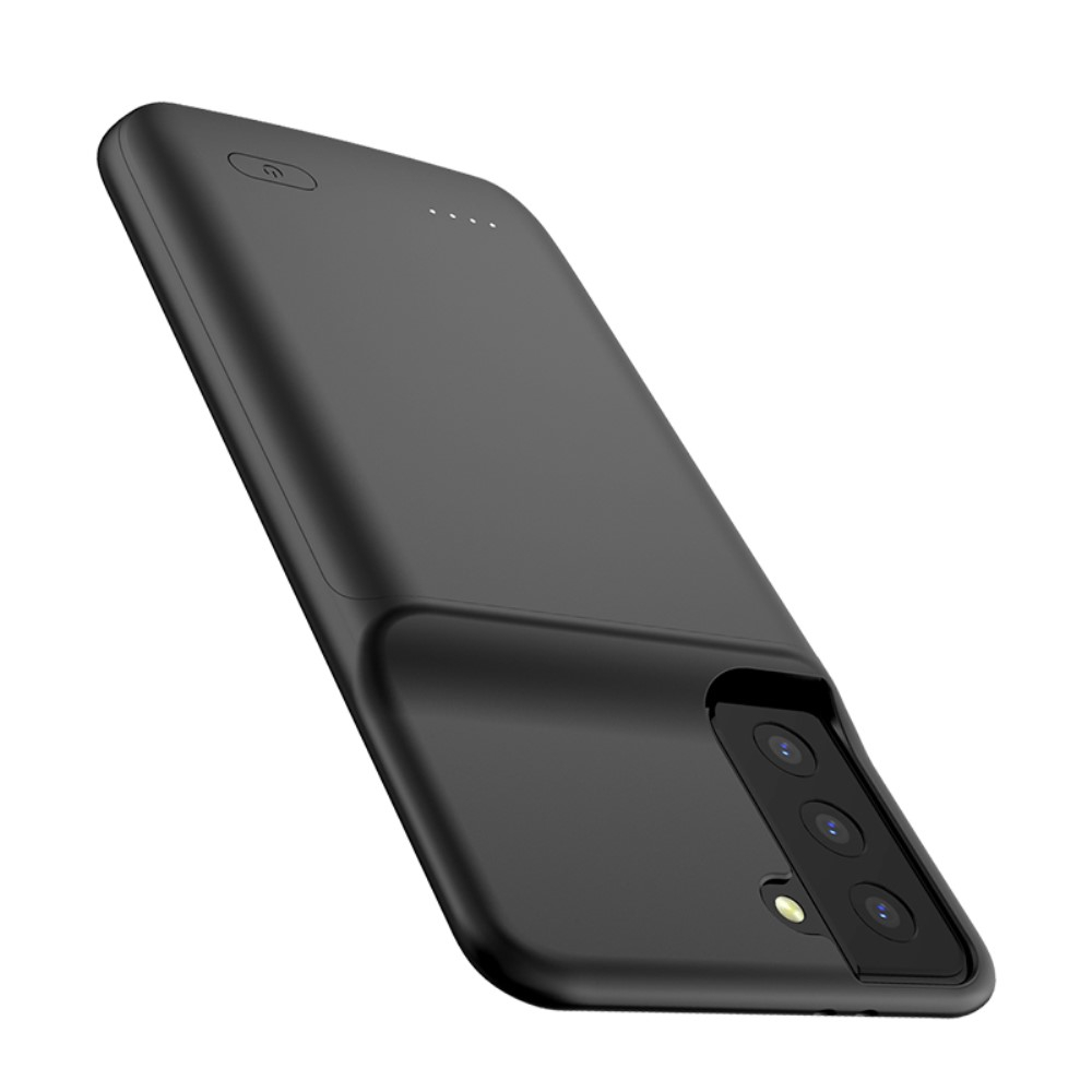 Samsung Galaxy S21  Plus 5G Backpack Akku Case (6000mAh) Schutzhülle - Schwarz