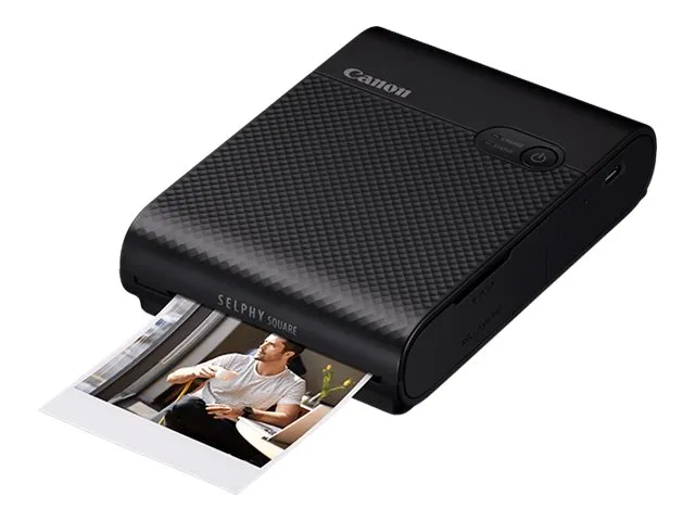 Canon SELPHY Square QX10 - Printer - farve - farvesublimering - 72 x 85 mm op til 0.7 min./side (farve) - Wi-Fi - sort