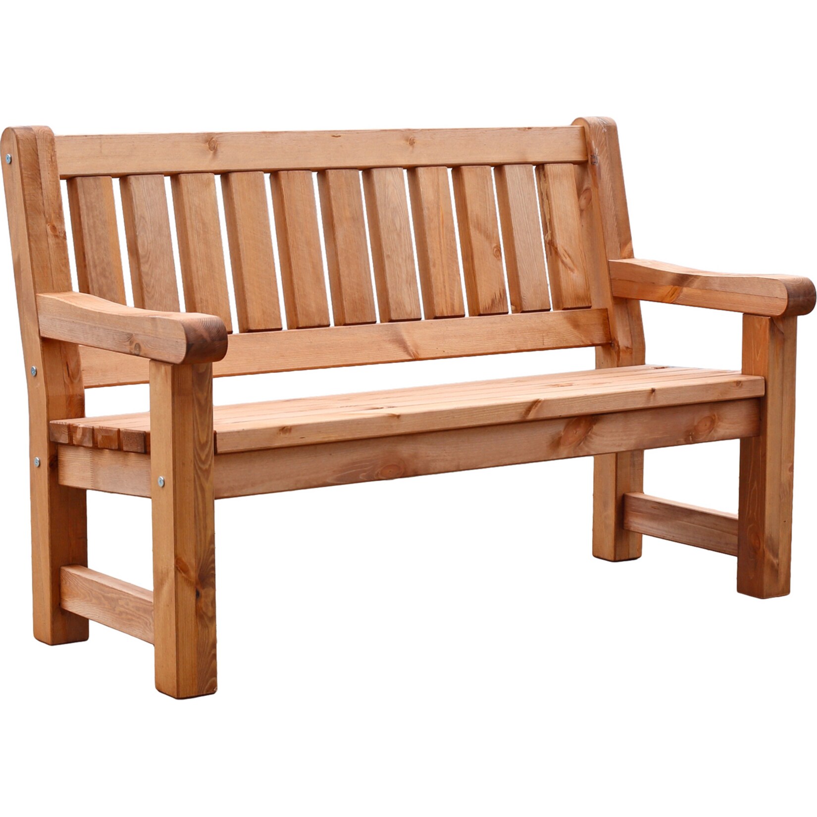 massiv Friesenbank Parkbank Gartenbank Garten Holz Bank Holzbank Sitzbank Kiefer