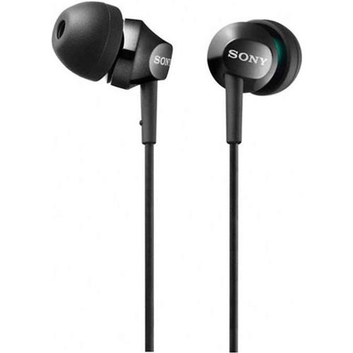 MDR-EX110APB In-Ear Kopfhörer 3.5mm Klinke Anschluss mit Mikrofon (MDREX110APB.CE7) - Schwarz