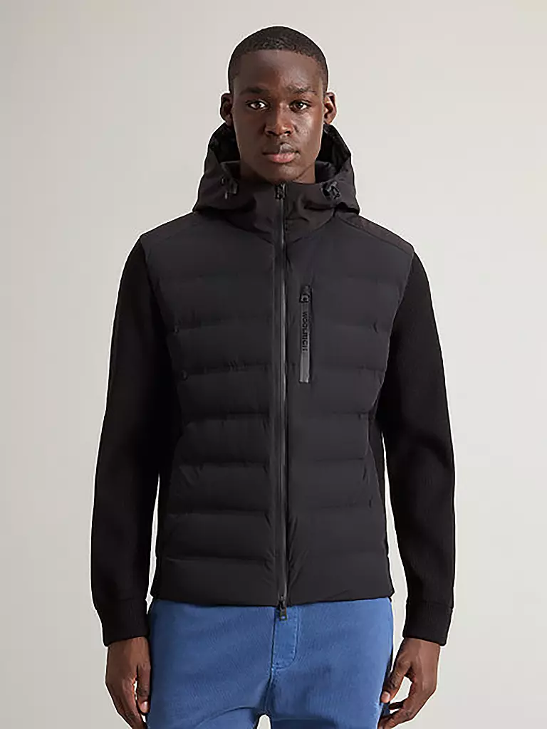 WOOLRICH Hybridjacke BERRING schwarz