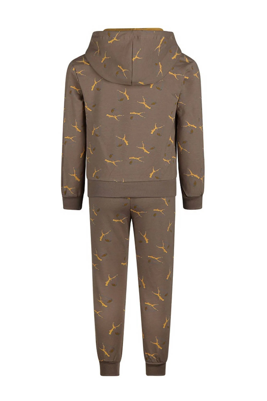 Koko Noko hoodie + broek bruin