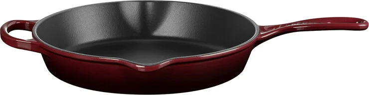 Le Creuset Dyb Stegepande i støbejern 26cm Garnet Garnet