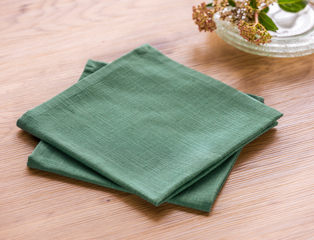Lot de 2 serviettes de table-Farandole féérique