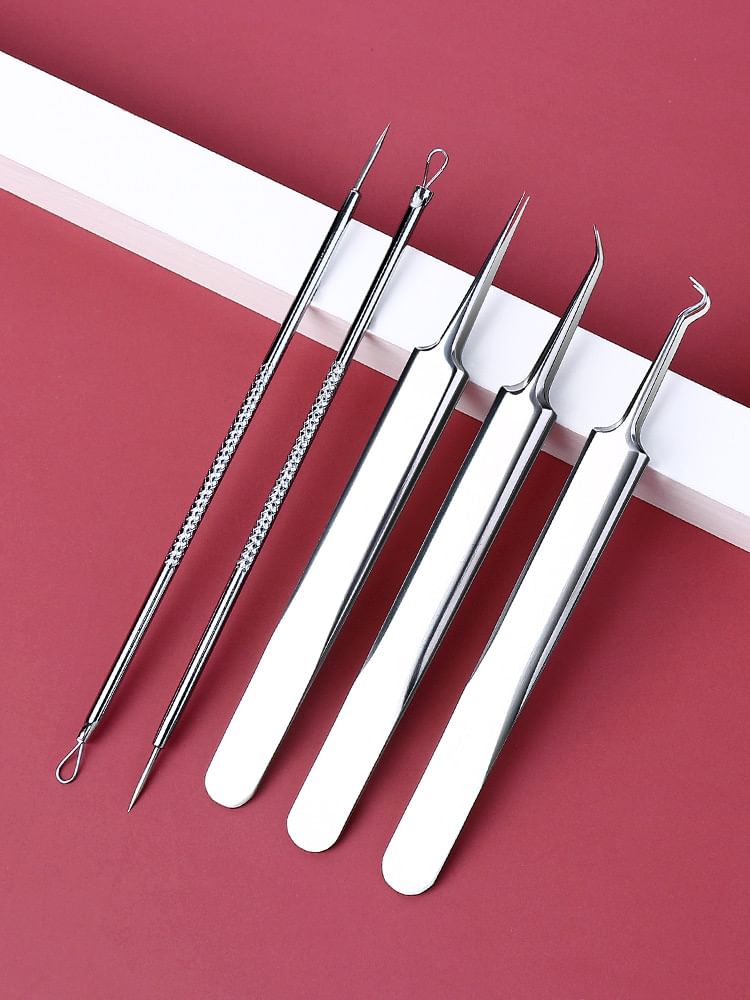 Beauty Artisan - RVS mee-eter verwijderaar / pincet / set (verschillende designs)
