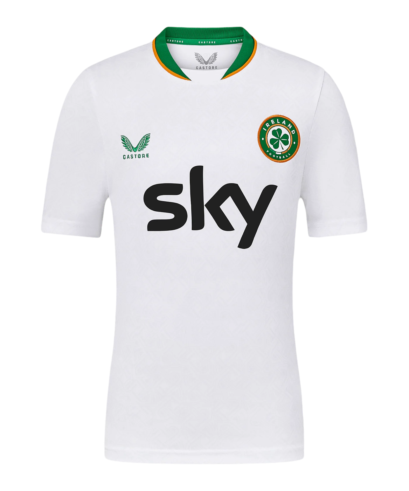 Castore Irland Trikot Away 2024 Kids Weiss F001