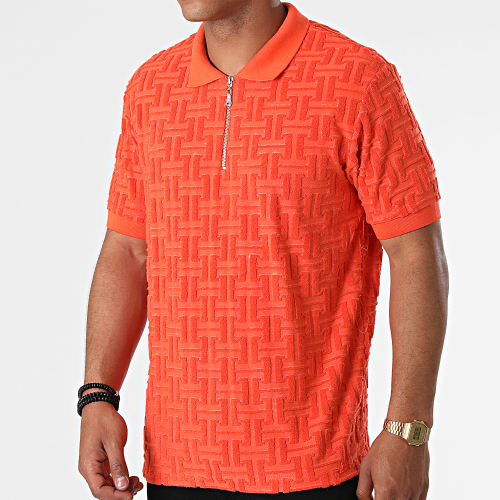 Polo Manches Courtes PL-10 Orange