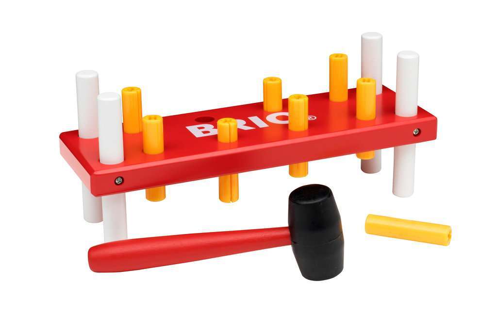 BRIO Spiel Rote Klopfbank