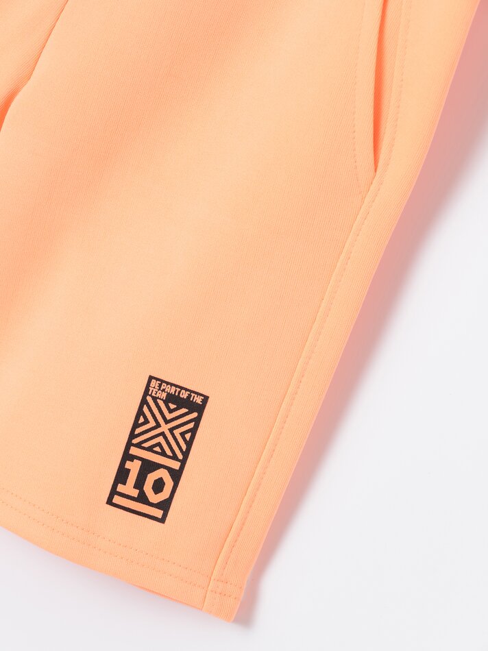Bermuda jogger - Laranja Fluorescente