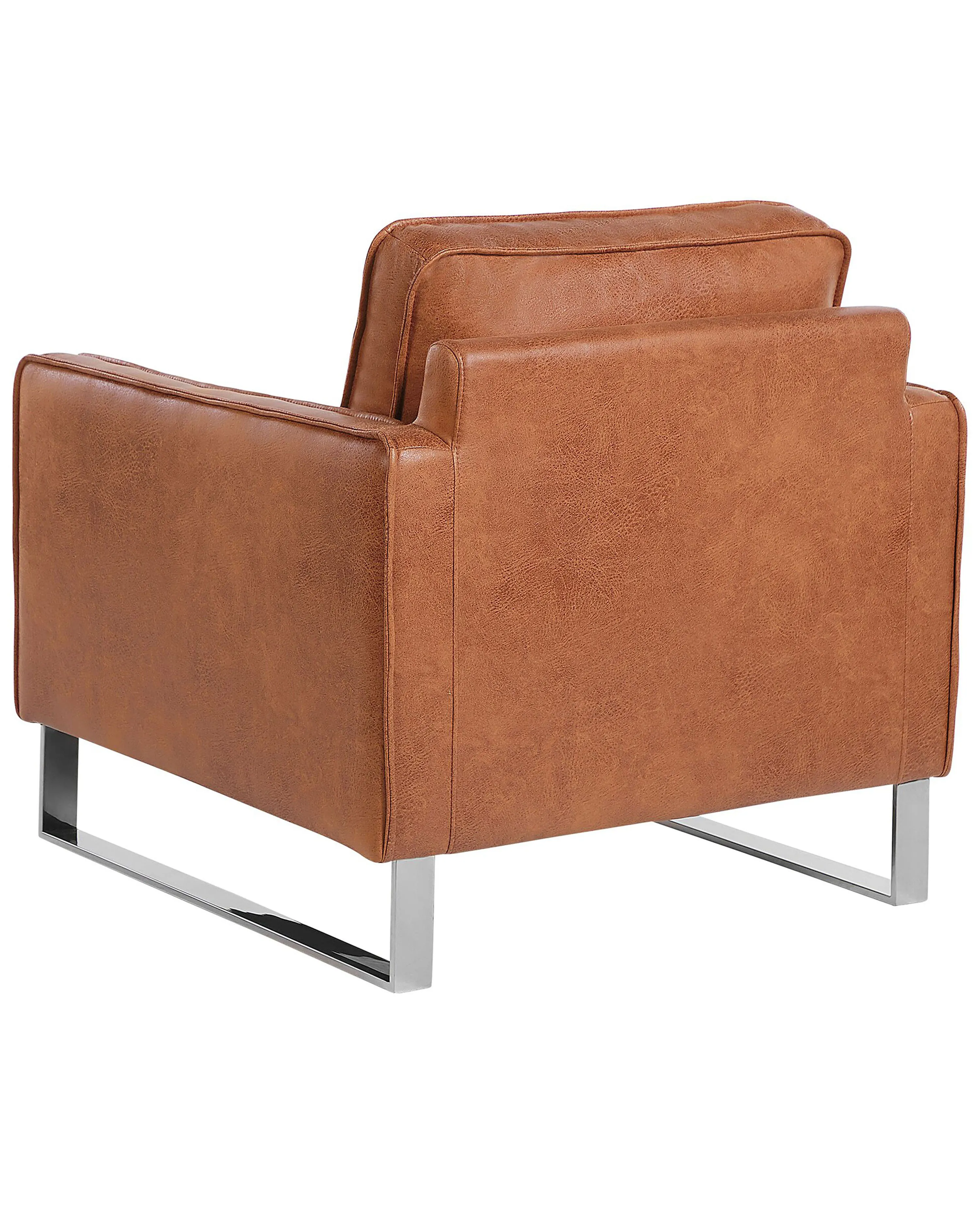 Fauteuil VIND Kunstleer Goudbruin