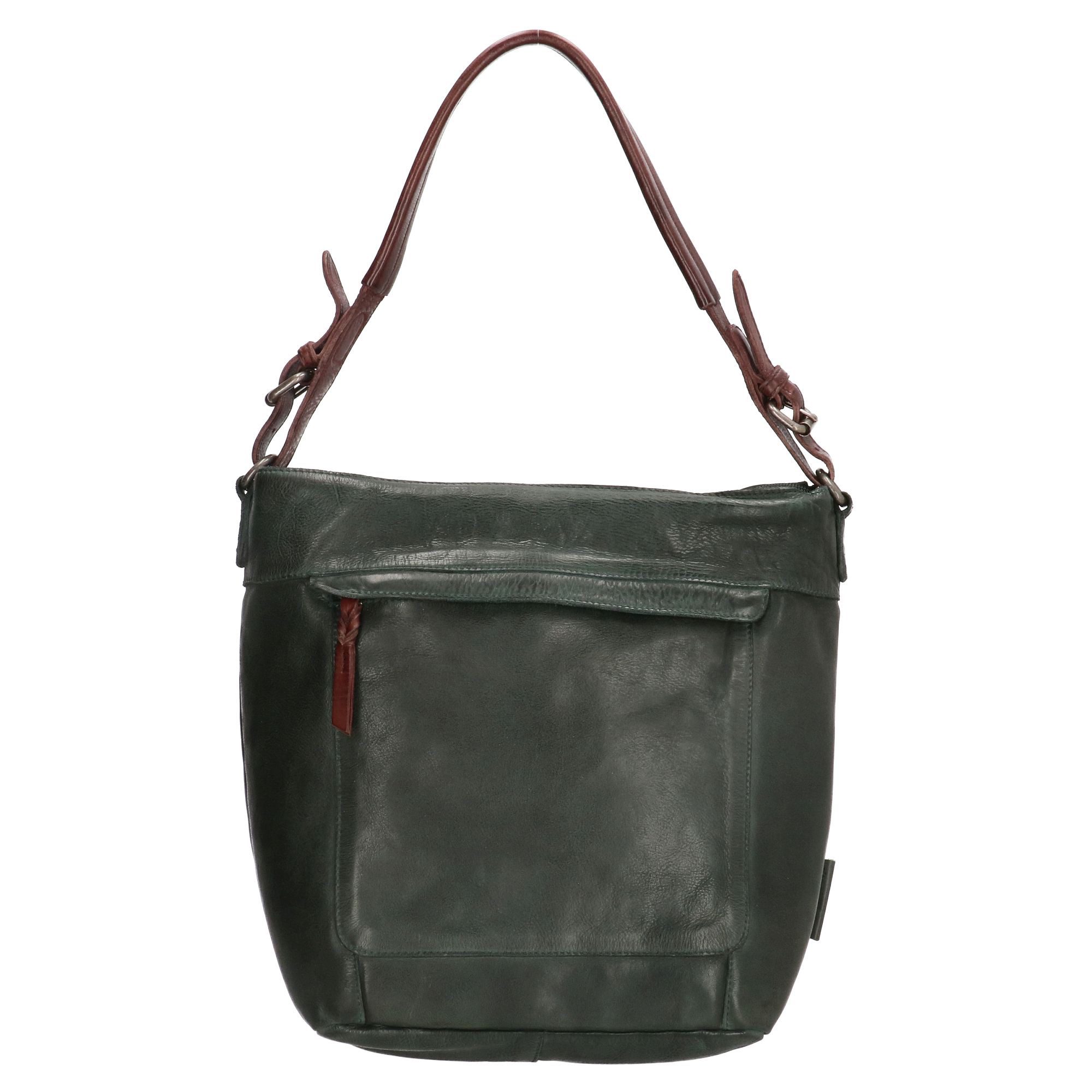 Micmacbags Highland Park Hand/ Schoudertas Smaragd Groen