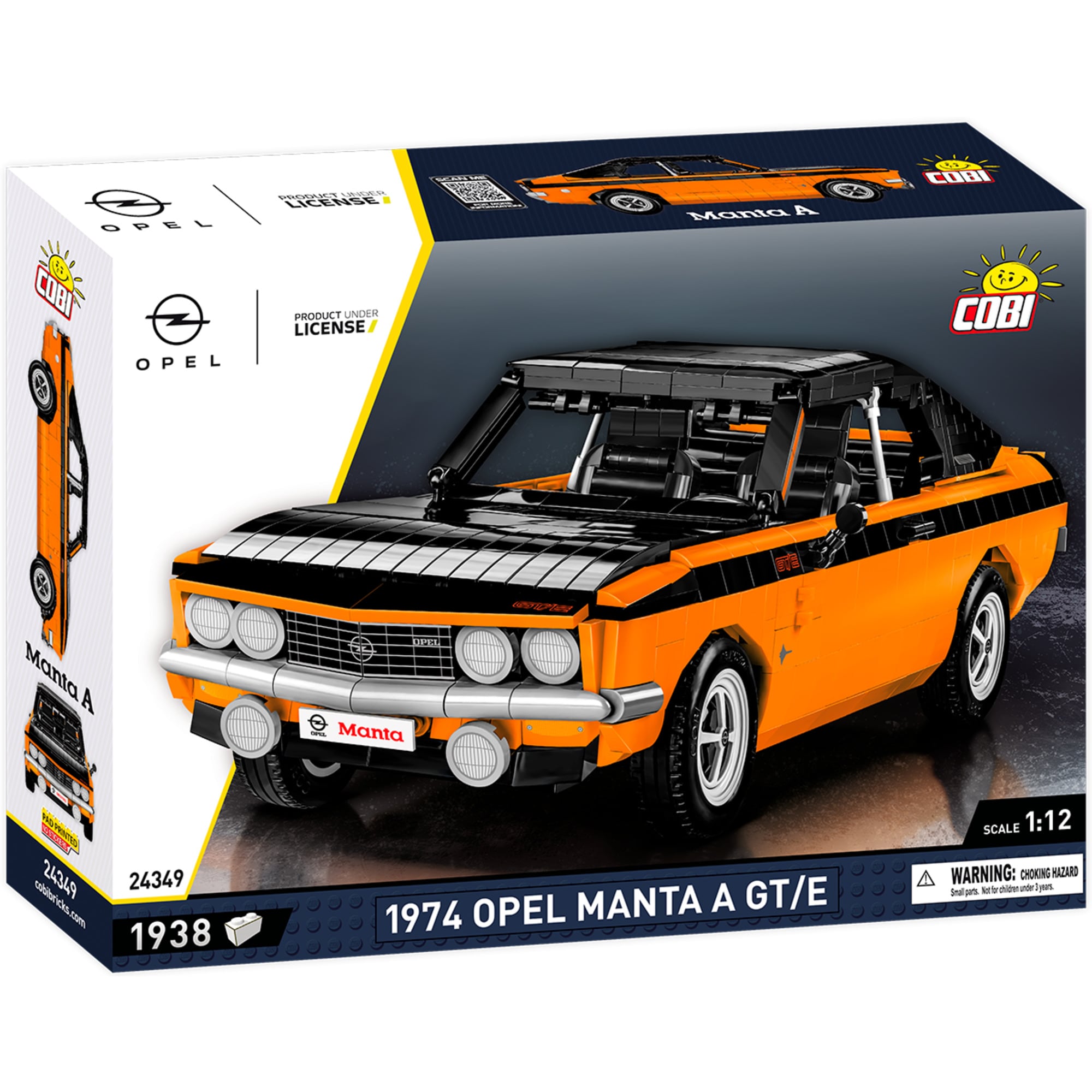 COBI Konstruktionsspielzeug Opel Manta A GT/E 1974