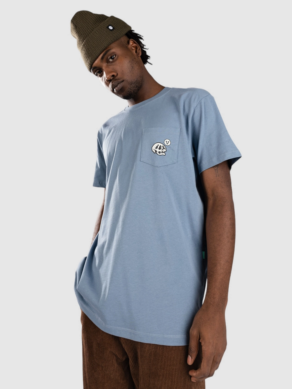 Vissla Resin Heads Premium Organic T-Shirt chambray