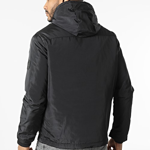 Veste Zippée Capuche Uka Noir
