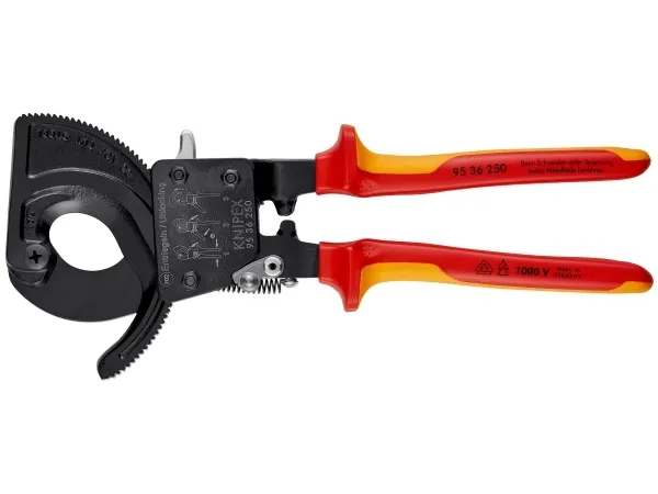 KNIPEX - Kabelskærer - lakeret sort