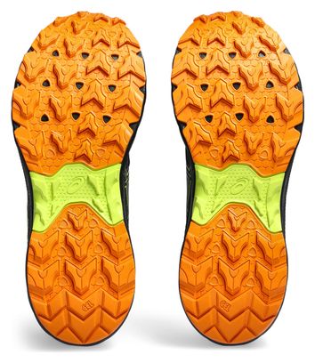 Chaussures de Trail Asics Gel-Venture 9 Noir Jaune Orange Homme