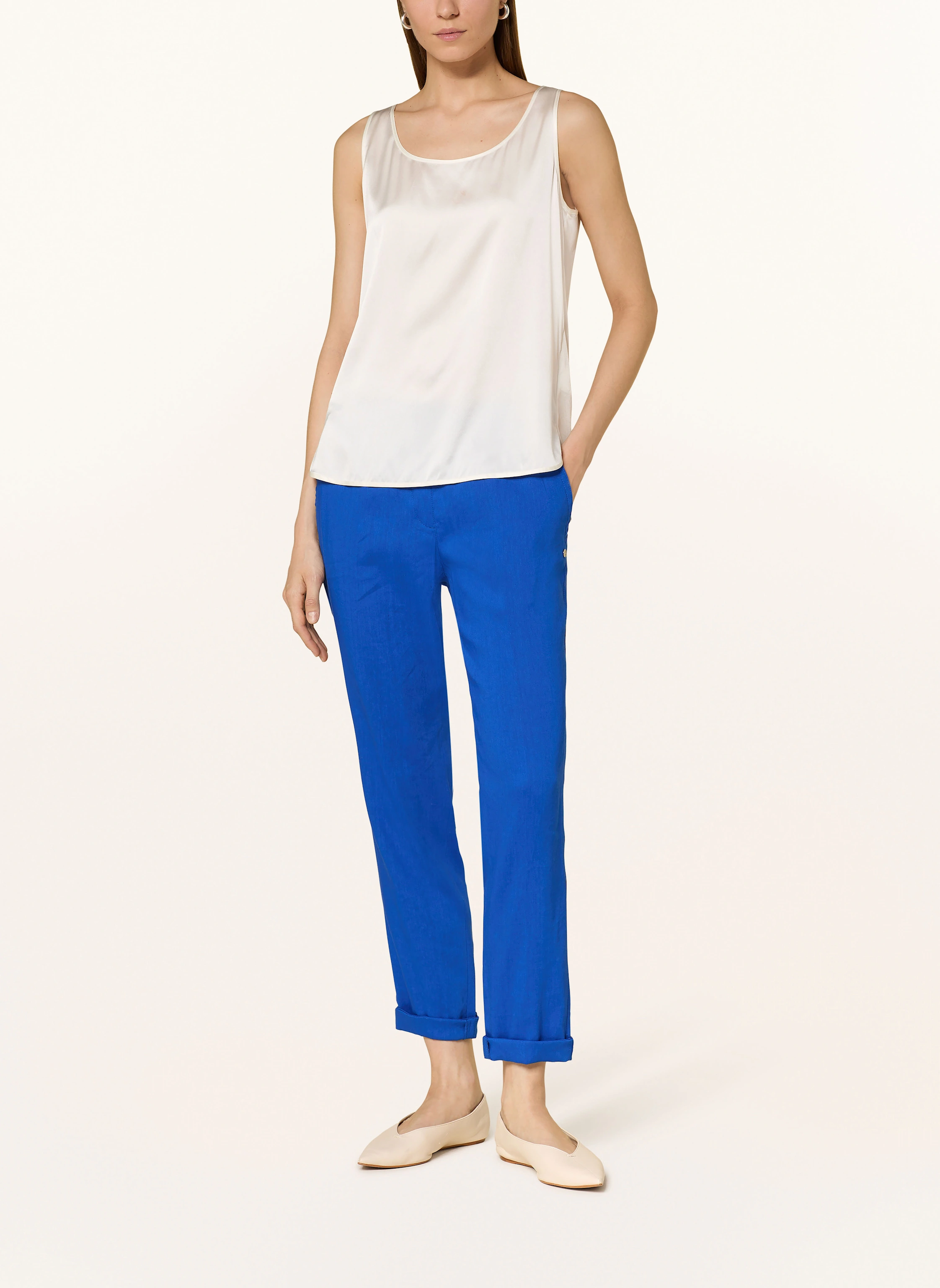 MARC CAIN Hose RHODOS mit Leinen