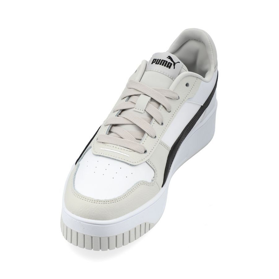 PUMA Chaussures Carina Street - Blanc/Noir/Gris Femme