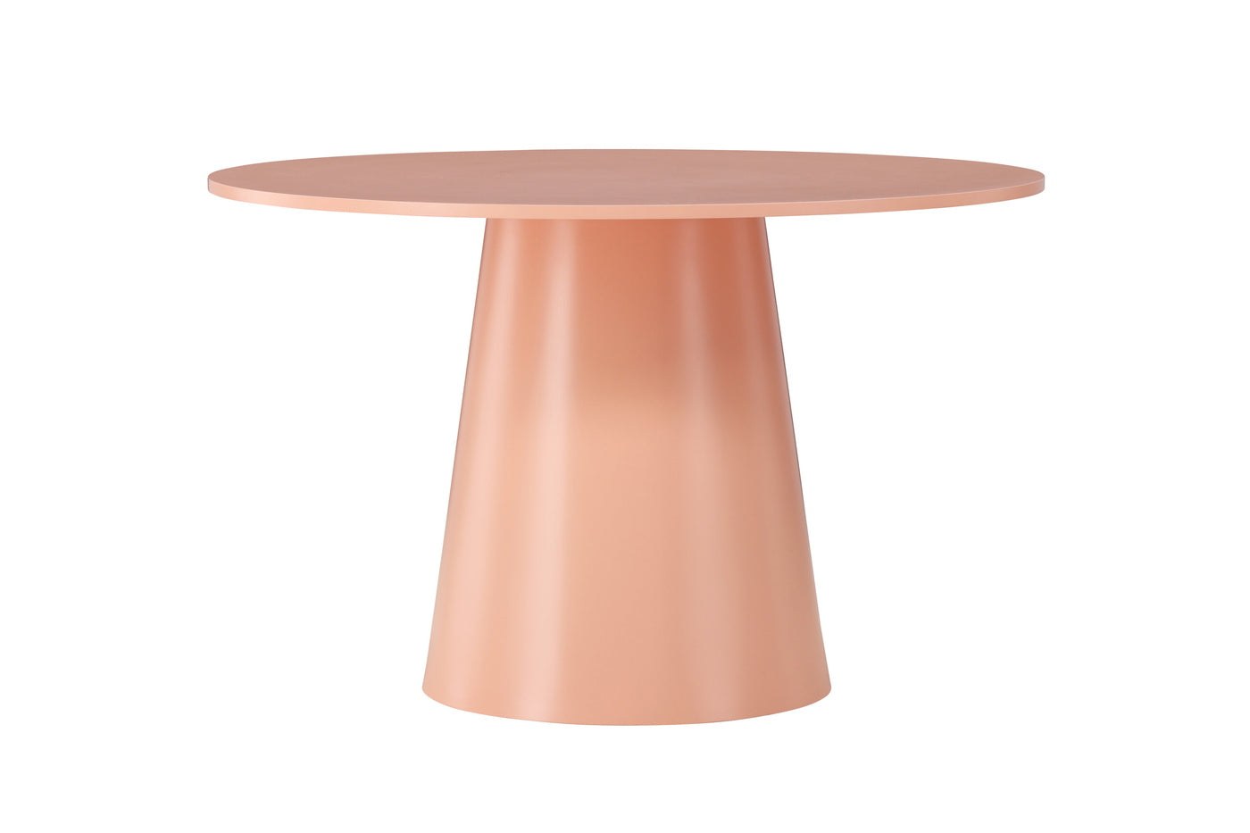 FjÃ´rd - Eettafel Rond - Roze MDF - 120cm - Lanzo