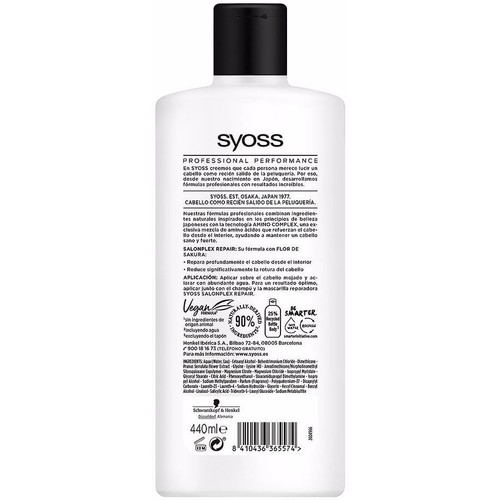 Syoss - Salonplex Acondicionador Cabello Dañado