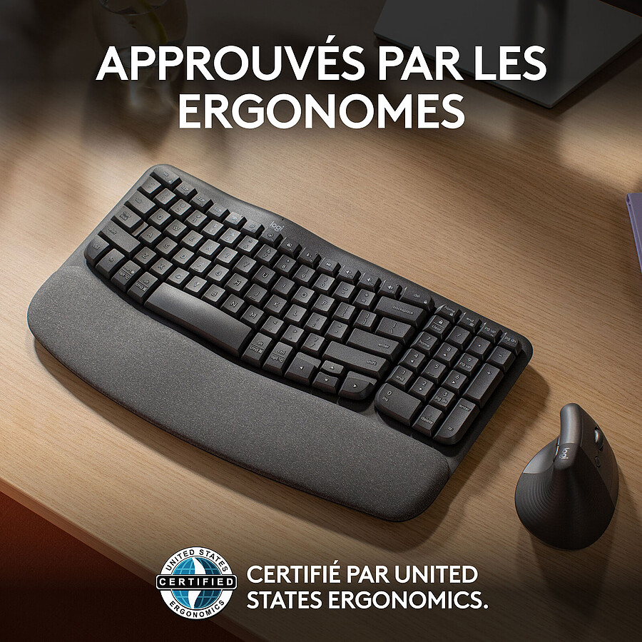 Logitech Wave Keys - Graphite