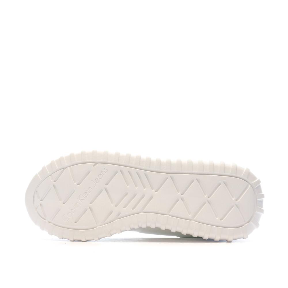 Calvin Klein Jeans Baskets Blanc Femme Calvin Klein Jeans Sporty Runner Eva