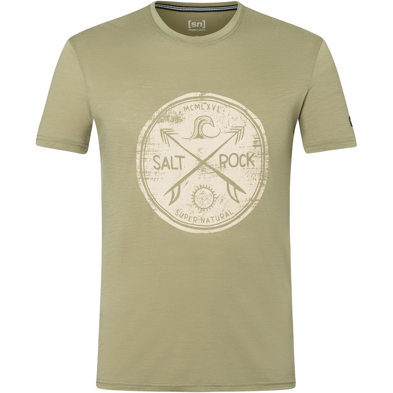 Super.Natural Herren Salt & Rock T-Shirt