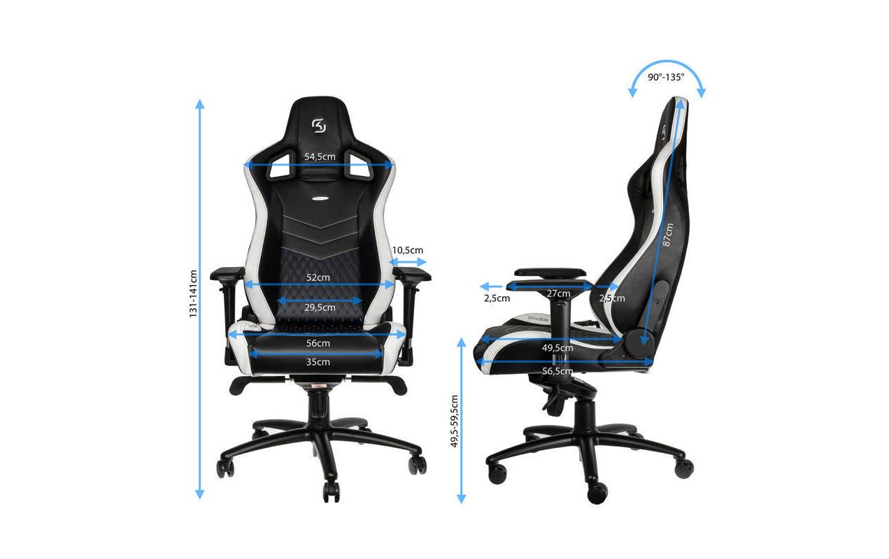 Gaming-Stuhl EPIC SK Gaming Edition<br>Besonders bequemer Computersessel, Mercedes-AMG Petronas Motorsport Edition