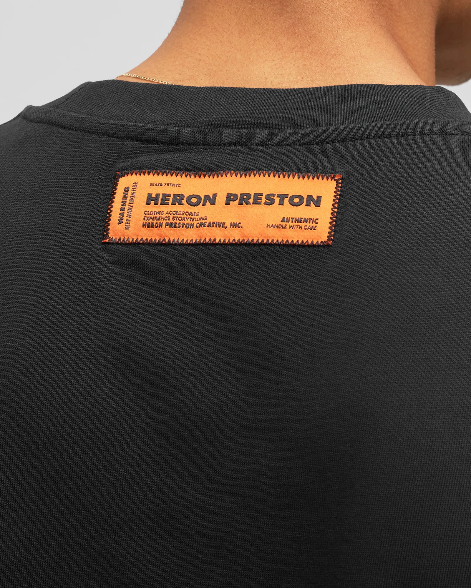 Heron Preston HPNY EMB SS TEE