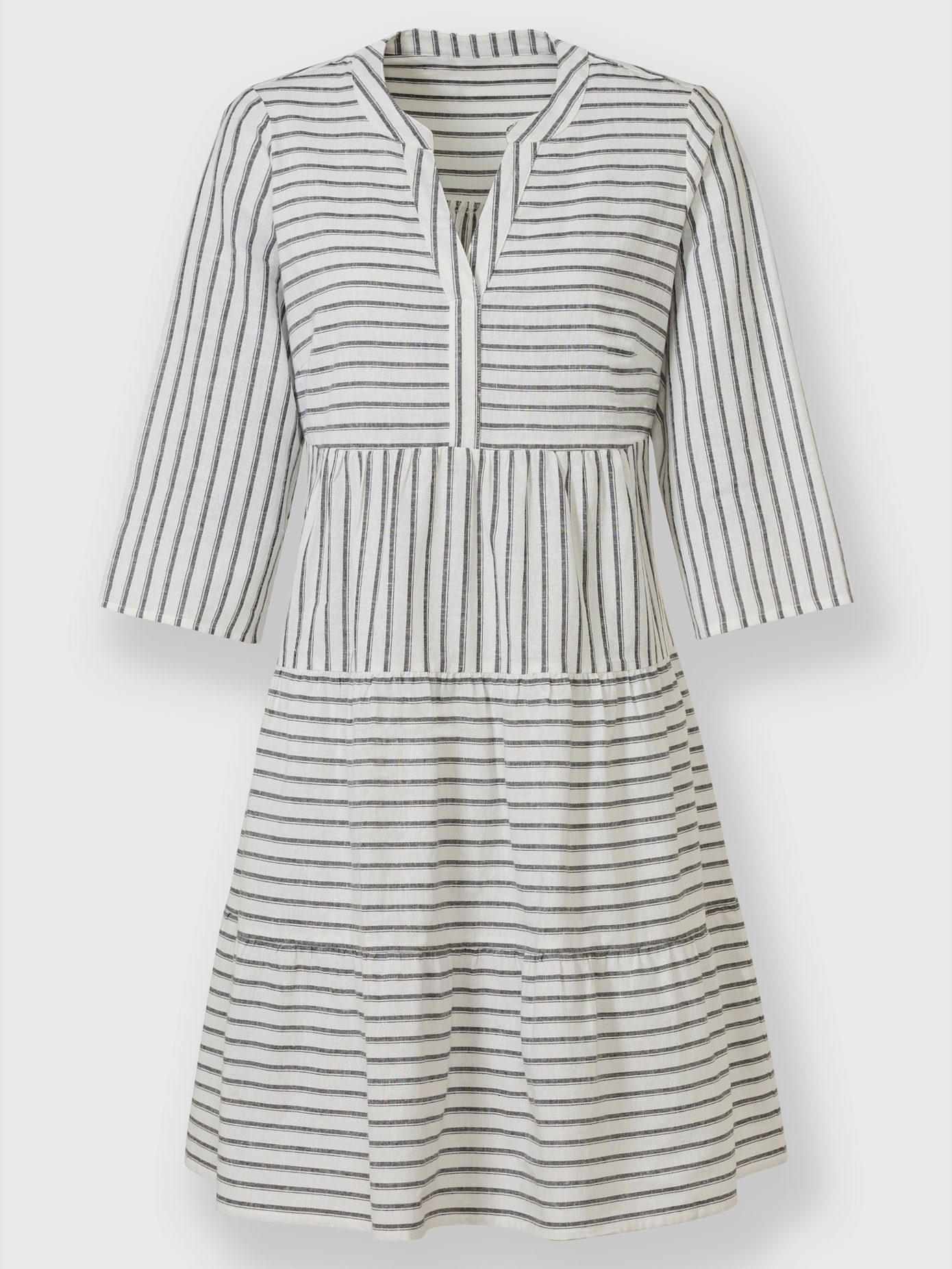 Robe tissée 30% de lin