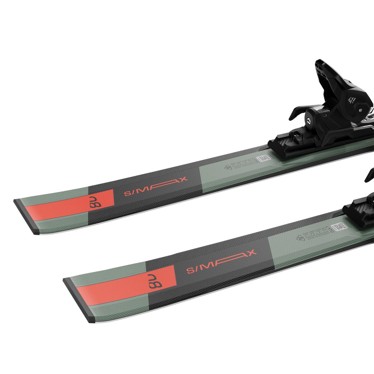 Salomon E S/MAX 8 XT + M11 GW 2024/25 All Mountain Ski - 170 Salomon MI 11 GW black (DIN 3-12)