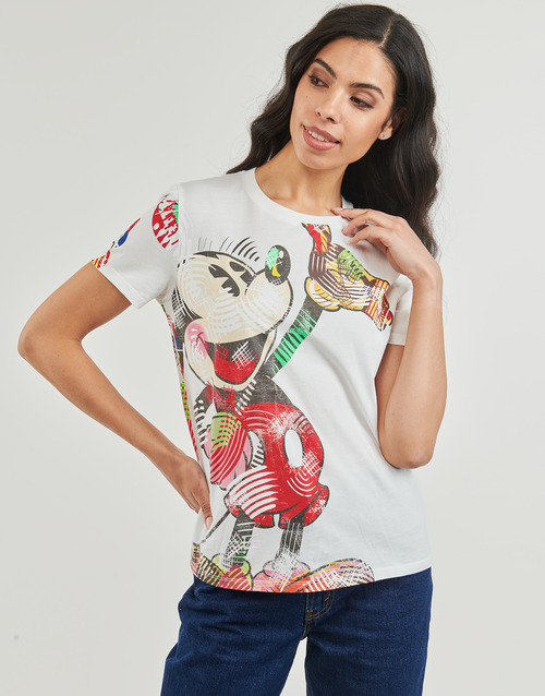 Desigual - TS_MICKEY LACROIX - Blanc