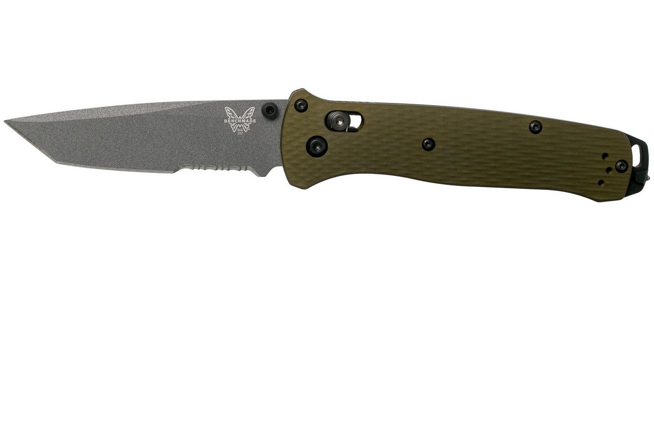 Benchmade Bailout Aluminium 537SGY-1 serrated zakmes