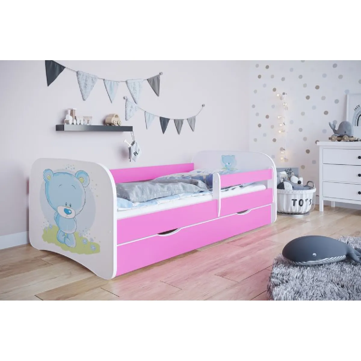 Babydreams Nounours Bleu Rose