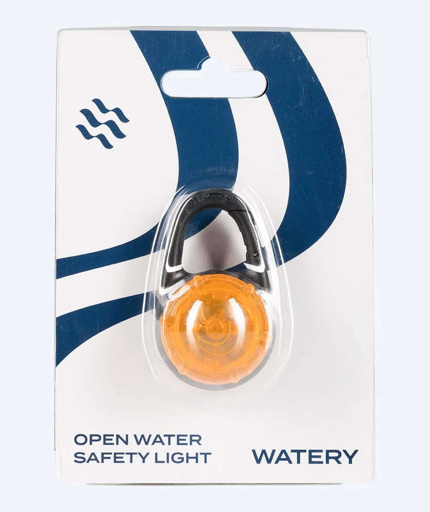 Watery vandtæt LED lys til havtaske - Pro - Orange