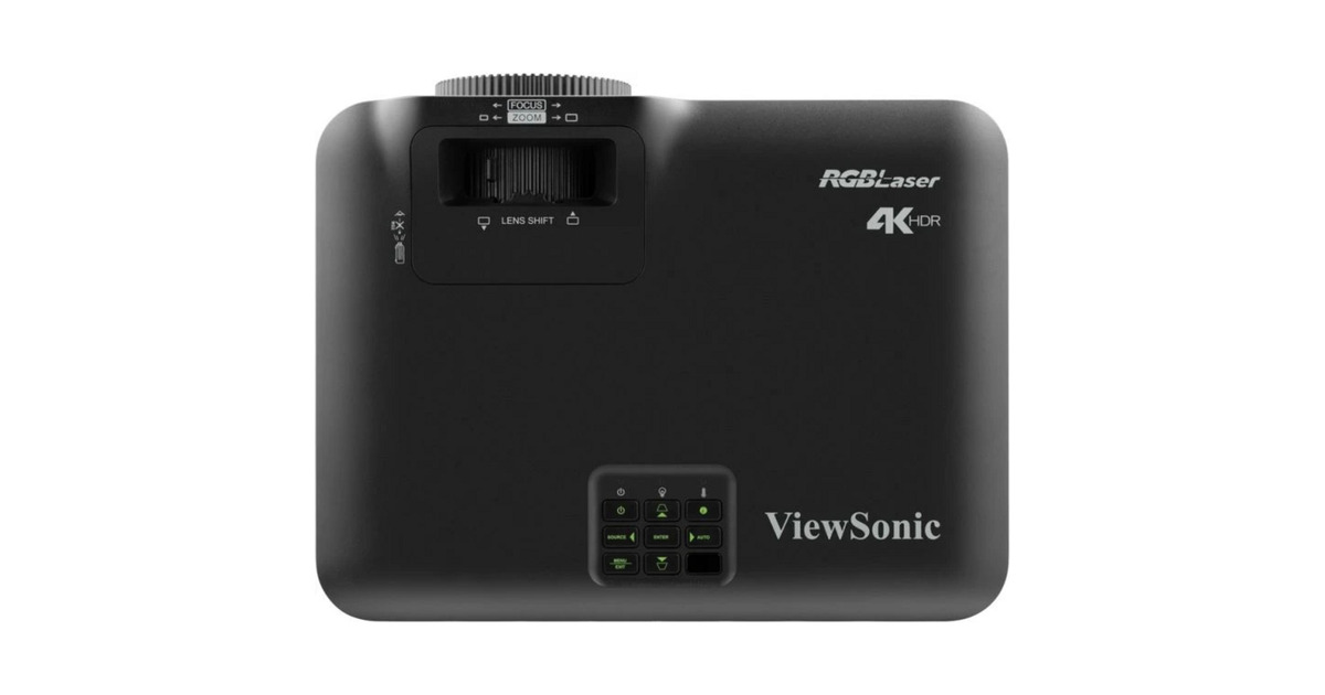 ViewSonicLX700-4KE RGB 4K HDR Laser Thuisbioscoop Projector  (Zwart, 5200 RGB-laserlumen)