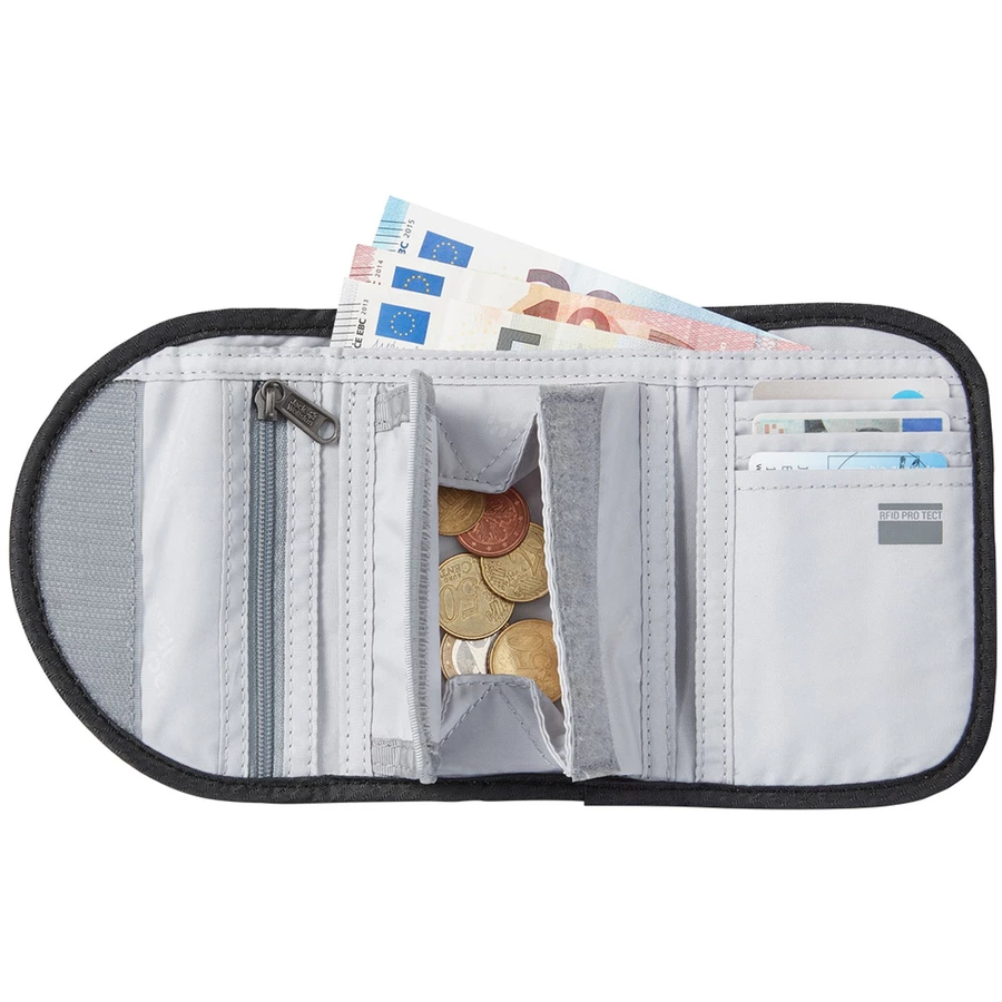 Jack Wolfskin Cashbag - Geldbörse 3cc 13.5 cm RFID phantom