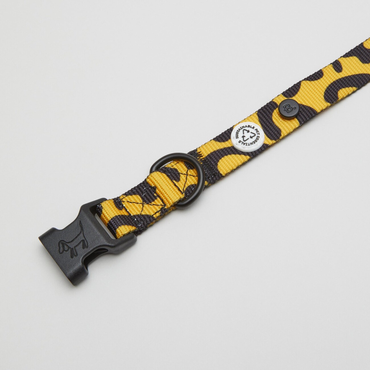 Barkalot Hundehalsband-Auslaufset orange/ schwarz S