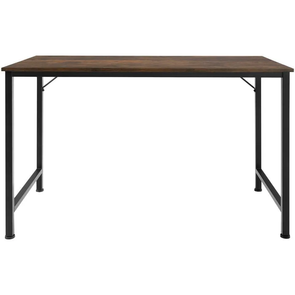 tectake Bureau Jenkins, Industrieel Hout Donker, Rustiek
