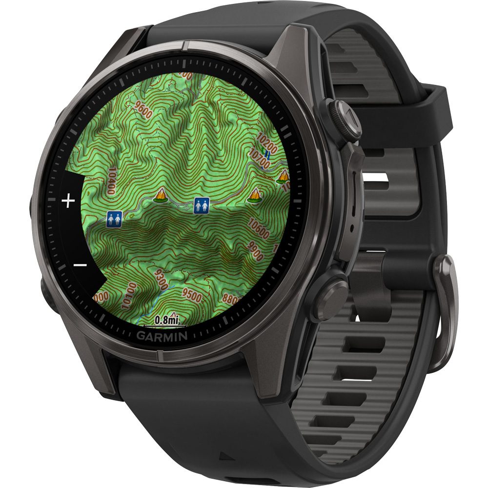 Garmin Fenix® 8 – 43mm Amoled Pulsuhr sapphire schwarz