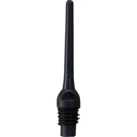 BULL'S Darts Super Key Tips 6mm(2BA)& 8mm(1/4BSF) long/schwarz