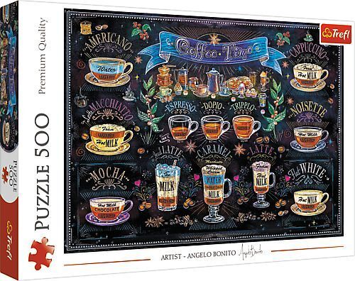 Puzzle 500  Kaffezeit