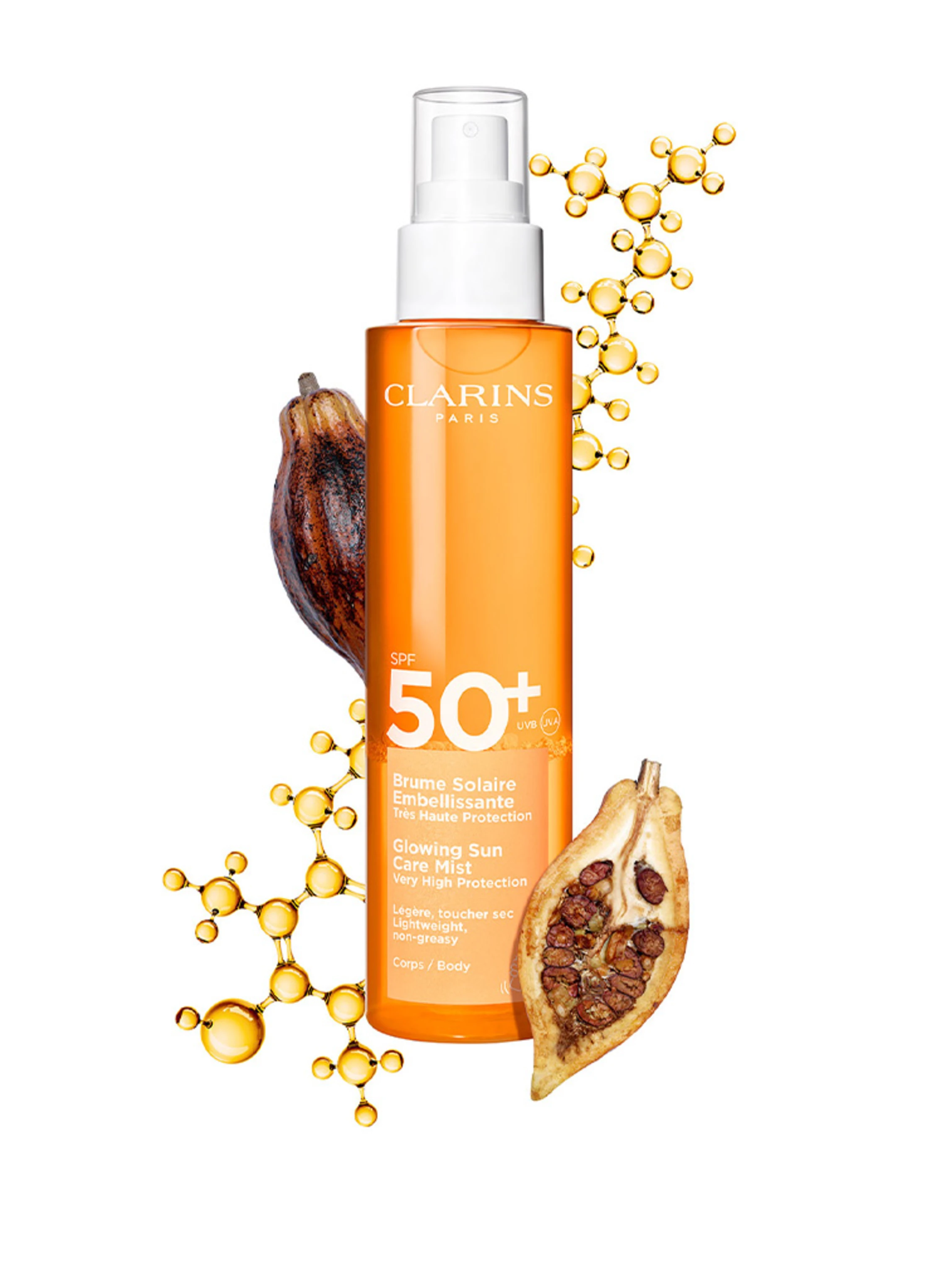CLARINS BRUME SOLAIRE EMBELLISANTE SPF 50+