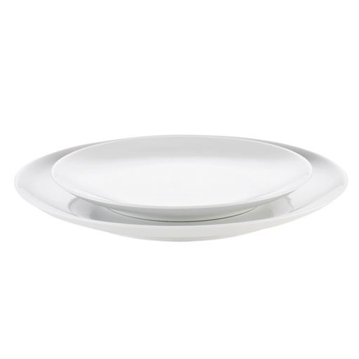 Pillivuyt Cecil Middagstallerken, Hvid, Ø26,5 cm