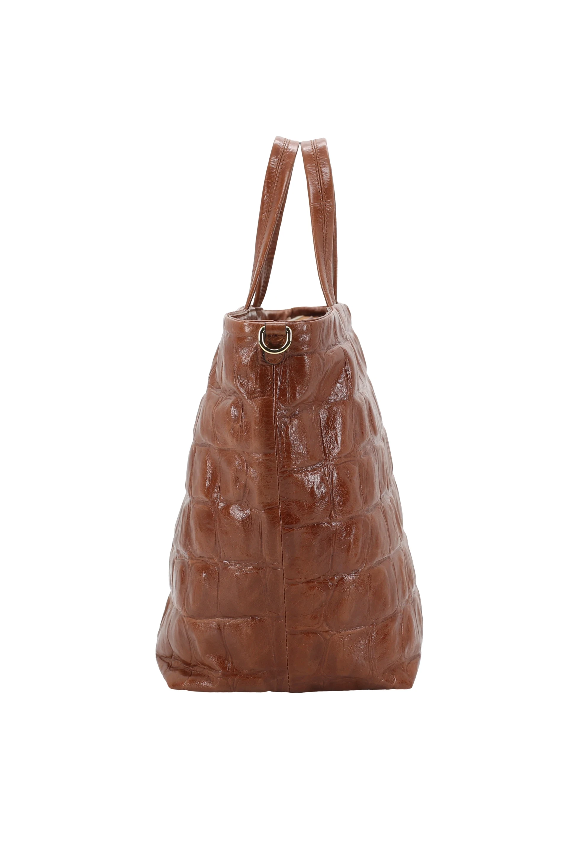 shopper ALBA Leather Maxi Cocco Standard