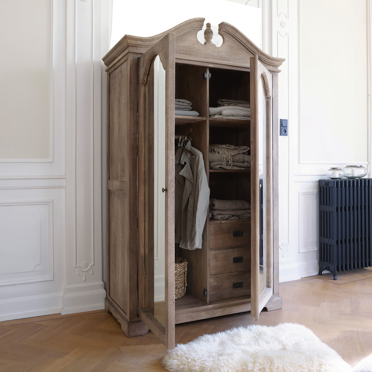 Schrank Somerset antikbraun